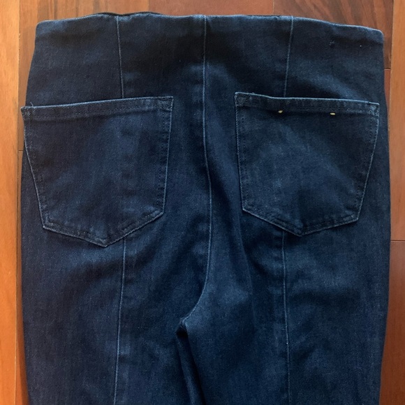 •Pilcro• Pull-On High Rise Seamed Denim Leggings { Anthropologie } - Picture 7 of 10